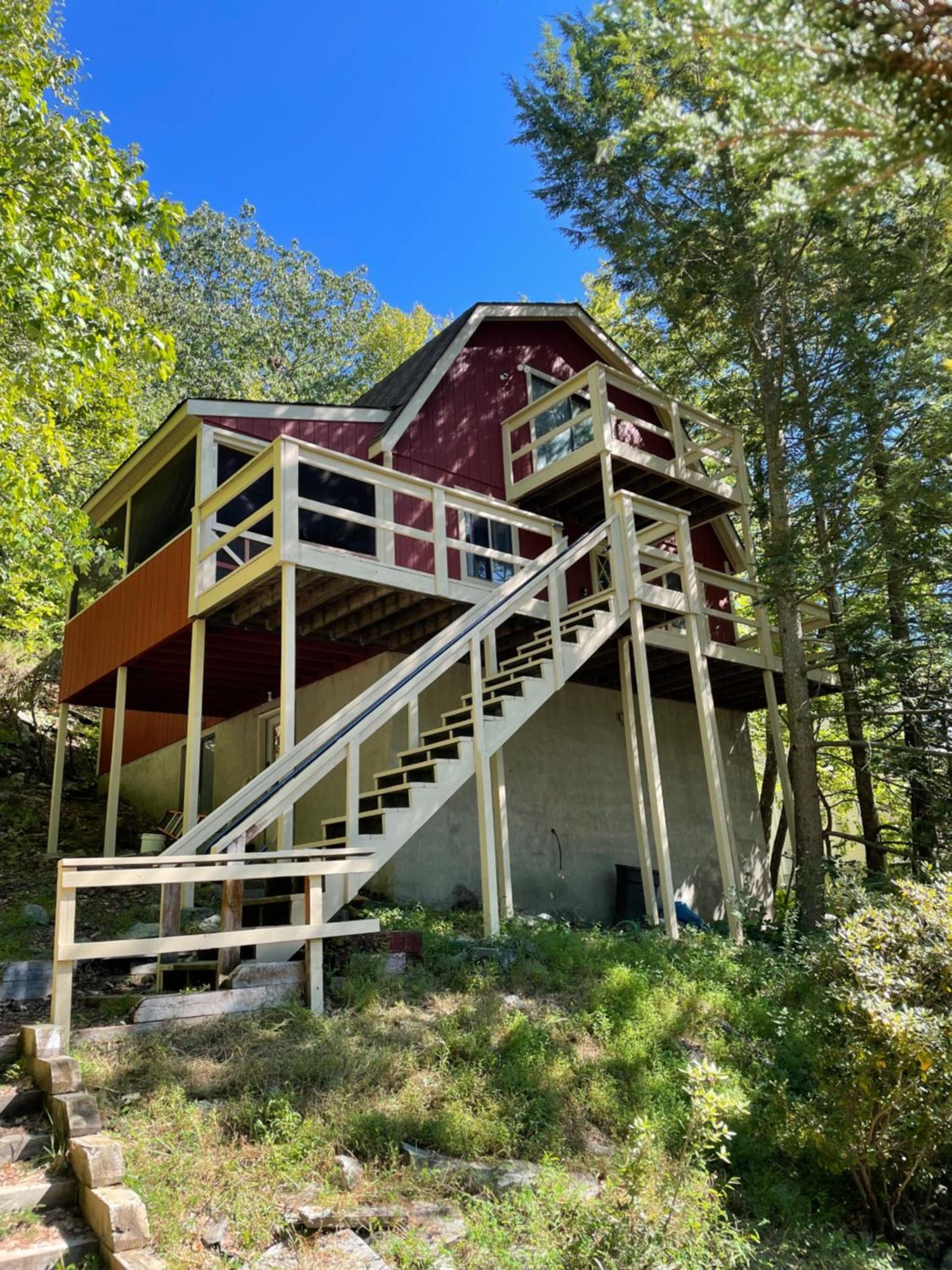 Saw Creek Cabin - Regent Hilltop Bushkill Buitenkant foto