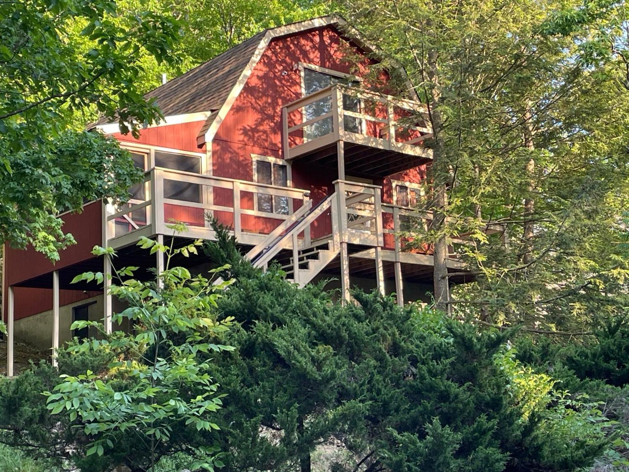 Saw Creek Cabin - Regent Hilltop Bushkill Buitenkant foto